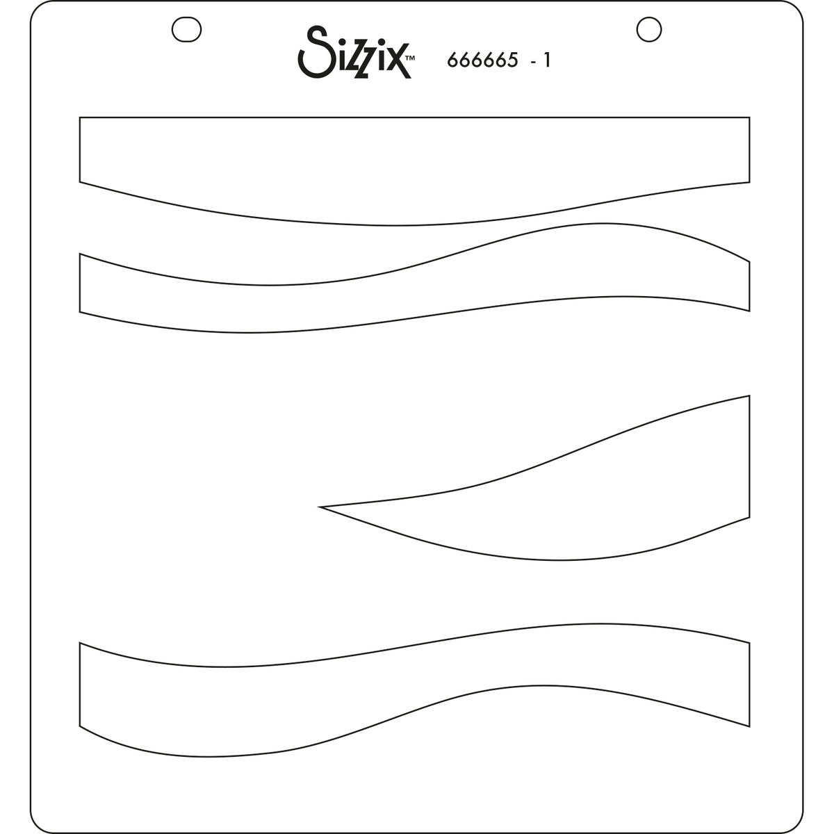 Sizzix Layered Stencil 4PK - Sea Scape – Sizzix.com