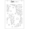 Sizzix A6 Layered Stencil 4PK - Abstract Blooms