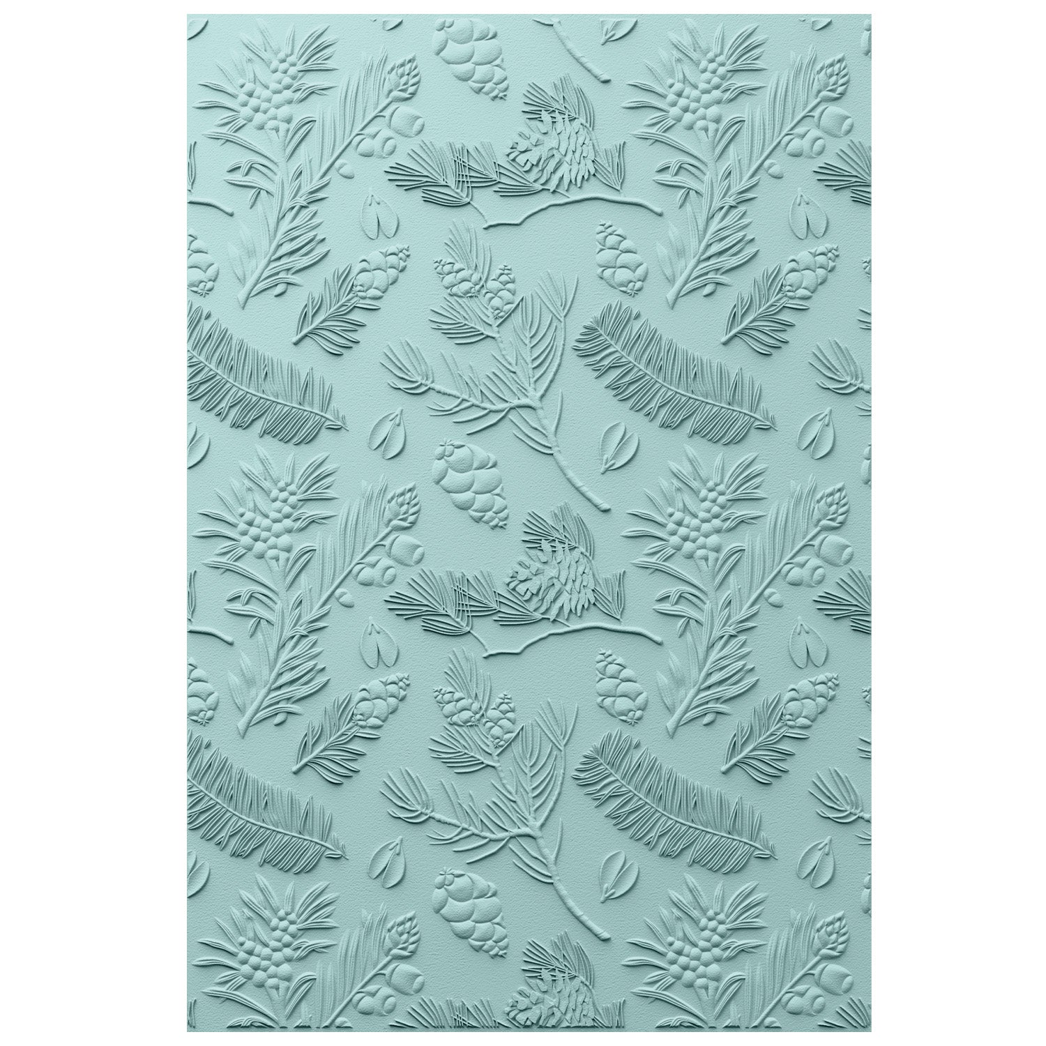 Sizzix 3D Textured Impressions A5 Embossing Folder - Pines by 49