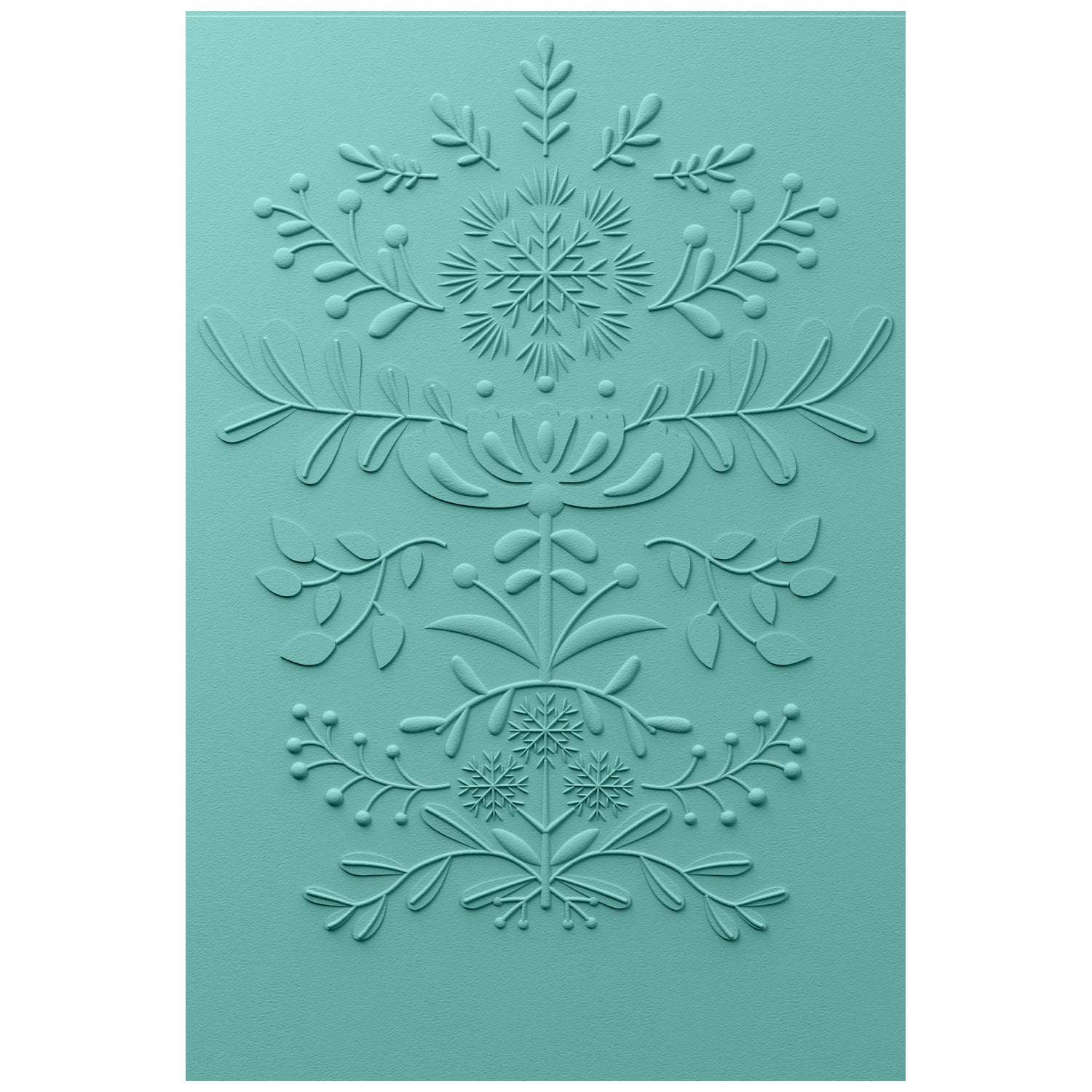 Sizzix 3-D Textured Impressions Embossing Folder Yuletide - by Catheri ...