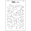 Sizzix A6 Stencil 2PK - Cosmopolitan, Sunday in the Park #2 by Stacey Park