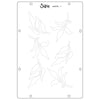 Sizzix Studio Stamps Set 6PK / 3PK Stencils - The Visiter by Cat Kerr