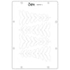 Sizzix Studio Stamps Set 6PK / 3PK Stencils - The Visiter by Cat Kerr