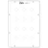 Sizzix Studio Stamps Set 15PK / 3PK Stencils - Retro by Vic Hollins