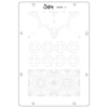 Sizzix Studio Stamps Set 18PK / 3PK Stencils - Geometric by Vic Hollins