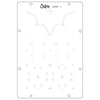 Sizzix Studio Stamps Set 18PK / 3PK Stencils - Geometric by Vic Hollins