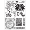 Sizzix Studio Stamps Set 14PK / 3PK Stencils - Ornate by Vic Hollins