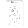 Sizzix A6 Layered Stencils 4PK- Good Place to Land by Catherine Pooler
