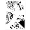 Sizzix A5 Clear Stamps 5PK w/6PK Framelits - Build-a-Burst | Painterly by 49 and Market