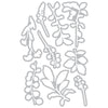 Sizzix Framelits 9PK Die Set -  Fine Stems 02 by 49 and Market