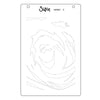 Sizzix A6 Stencil 4PK - Belle of the Ball, Adornment by Stacey Park