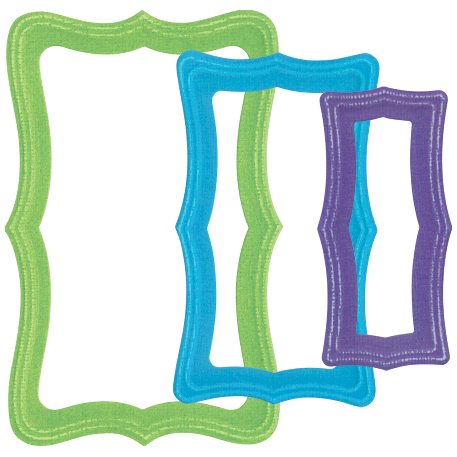 Sizzix Framelits Fustelle Set di 7 Pezzi, Ovali Sizzix Framelits Fustelle Set di 7 Pezzi, Ovali