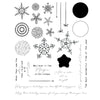 Sizzix A5 Clear Stamp Set 25PK w/1PK Framelits - Creative Coordinations, Holiday Bits and Bobs by Stacey Park