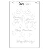 Sizzix A6 Stencil 4PK - A Wreath in Time by Stacey Park
