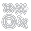 Sizzix Thinlits 9PK Die Set- Roundabouts by Seth Apter