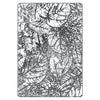 Sizzix 3-D Texture Fades Embossing Folder - Foliage Large/A5 by Tim Holtz
