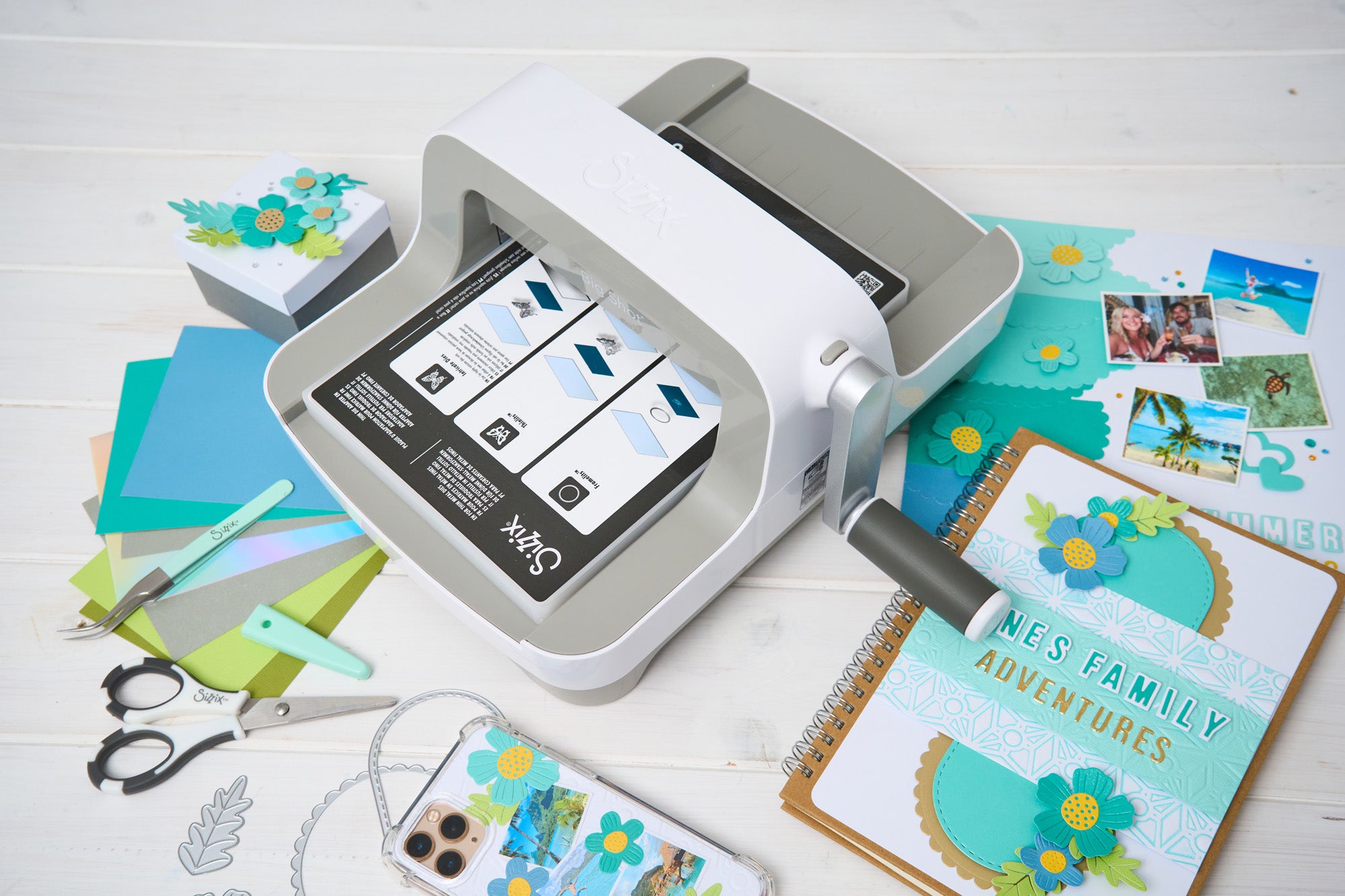 Fustella Sizzix per Big Shot formato bigz L, Gingerbread, taglia feltro Fustella Sizzix per Big Shot formato bigz L, Gingerbread, taglia feltro
