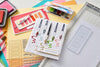 Sizzix A5 Clear Stamps Set 24PK - Swatch Cards by Eileen Hull