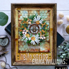 Sizzix 2D Texture Fades Embossing Folder w/11PK Thinlits Set - Vault Side-Order Floristry by Tim Holtz