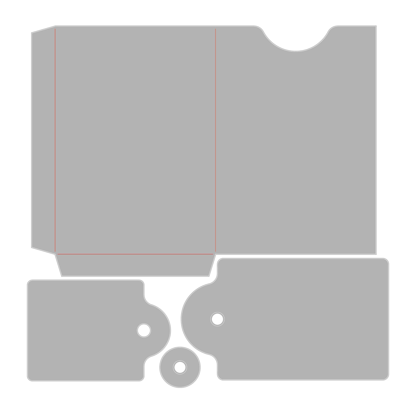 Sizzix Thinlits 4PK Die Set - Ephemera Pocket & Tags by Eileen