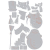 Sizzix Thinlits Die Set 16PK - Winston Colorize by Tim Holtz