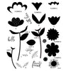 Sizzix Clear Stamps Set 22PK -  Whimsy Bloom #1 by Catherine Pooler