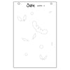Sizzix A6 Layered Stencils 4PK - Happy Garden #2 by Catherine Pooler
