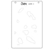 Sizzix A6 Layered Stencils 4PK - Paper Scraps by Catherine Pooler