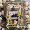 Sizzix 2D Texture Fades Embossing Folder w/11PK Thinlits Set - Vault Side-Order Floristry by Tim Holtz