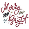 Sizzix Thinlits Die Set 6PK - Merry and Bright by Tim Holtz
