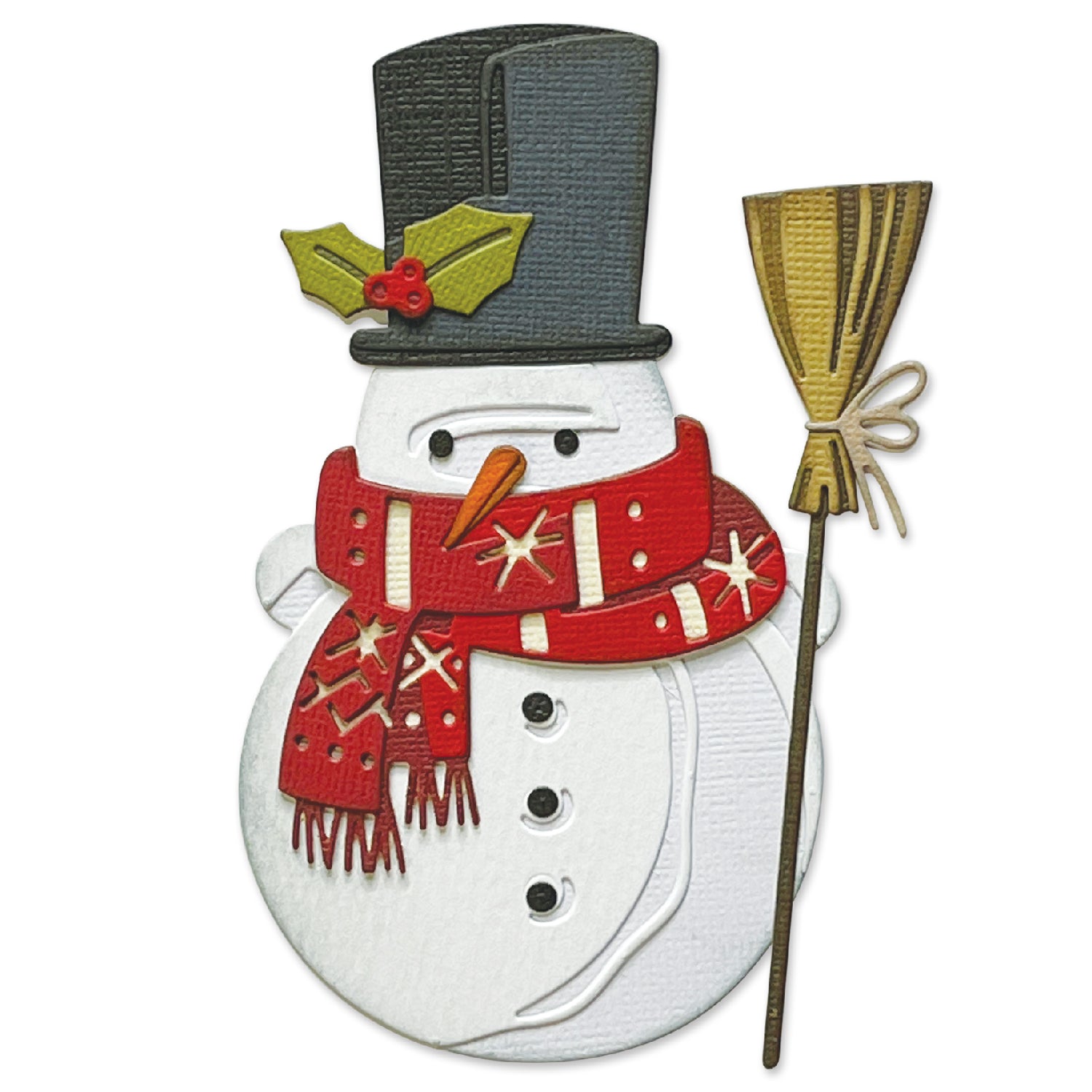 Sizzix Thinlits ponssjabloon Retro Santa by Tim Holtz | Knutselwinkel Sizzix Thinlits ponssjabloon Retro Santa by Tim Holtz | Knutselwinkel