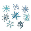 Sizzix Thinlits Die Set 8PK - Scribbly Snowflakes by Tim Holtz