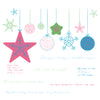 Sizzix A5 Clear Stamp Set 25PK w/1PK Framelits - Creative Coordinations, Holiday Bits and Bobs by Stacey Park