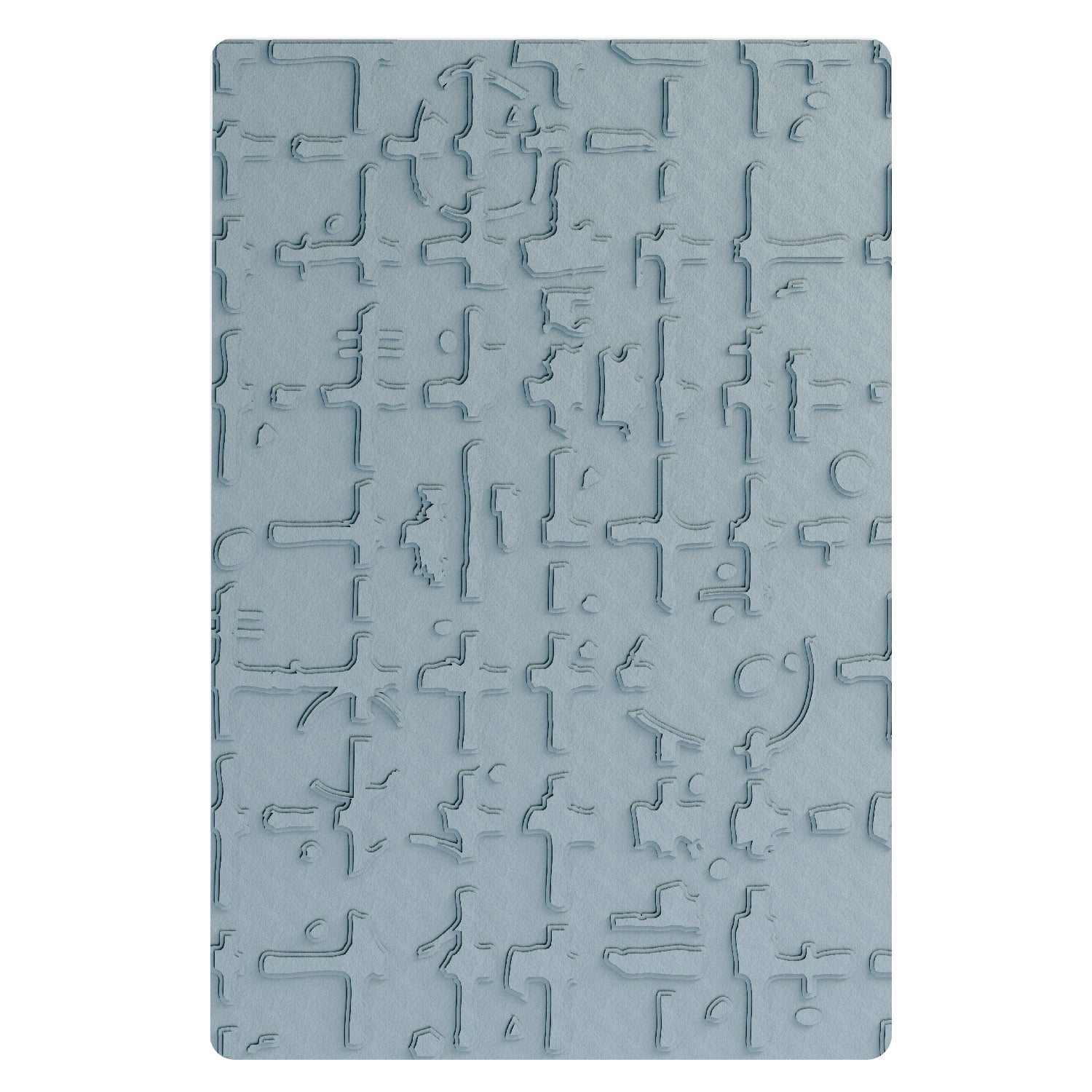 Sizzix Multi-Level Textured Impressions Embossing Folder - Grid