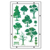 Sizzix Studio Clear Stamps Set 20PK w/3PK Stencils - City Life by Vic Hollins