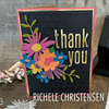 Sizzix 2D Texture Fades Embossing Folder w/11PK Thinlits Set - Vault Side-Order Floristry by Tim Holtz