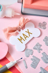 Sizzix Thinlits Die Set 37PK - Simple Letters by Letters by Shells