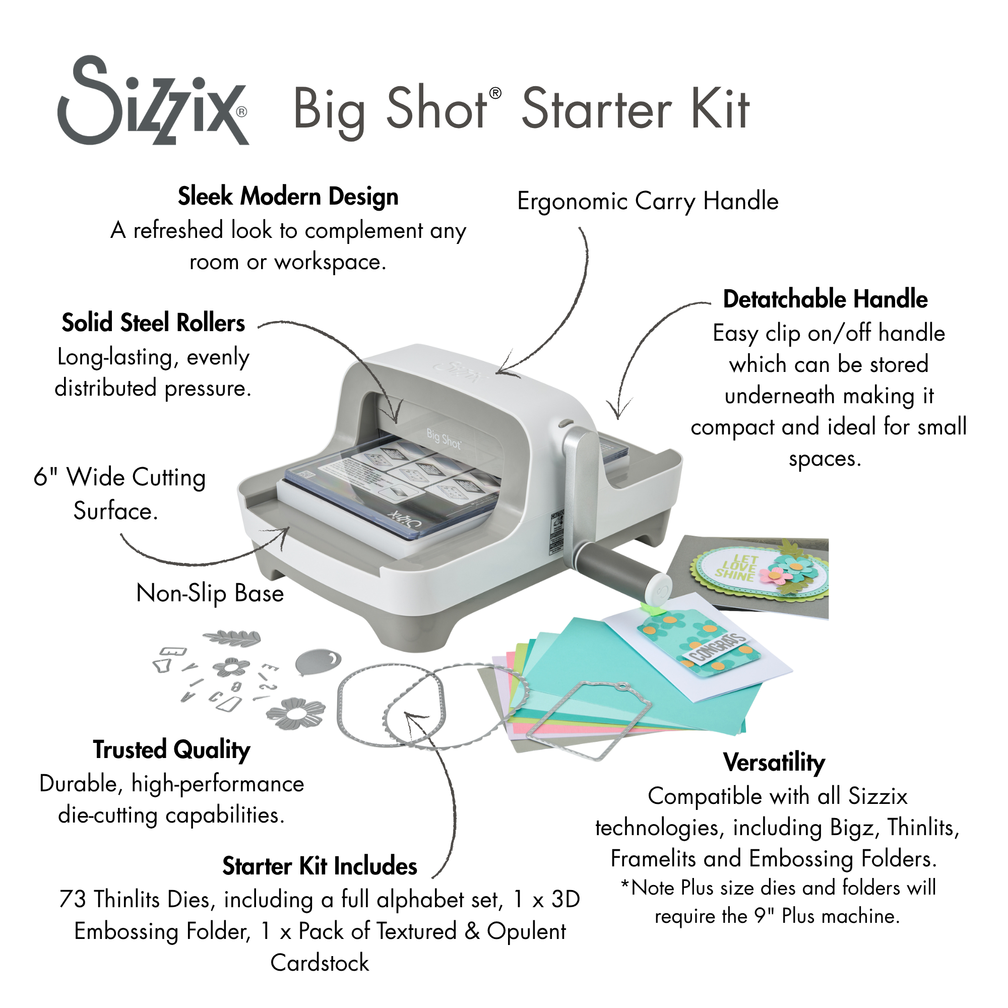 Sizzix Big Shot Machine Starter Kit – Sizzix.com Sizzix Big Shot Machine Starter Kit – Sizzix.com