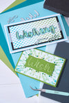 Sizzix Thinlits Die Set 14PK - Take Two’s, Wish Sentiment by Stacey Park