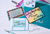 Sizzix 3-D Textured Impressions Embossing Folder w/A6 Stencil - Rock the Dots by Stacey Park