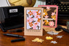 Sizzix 2D Texture Fades Embossing Folder w/11PK Thinlits Set - Vault Side-Order Floristry by Tim Holtz