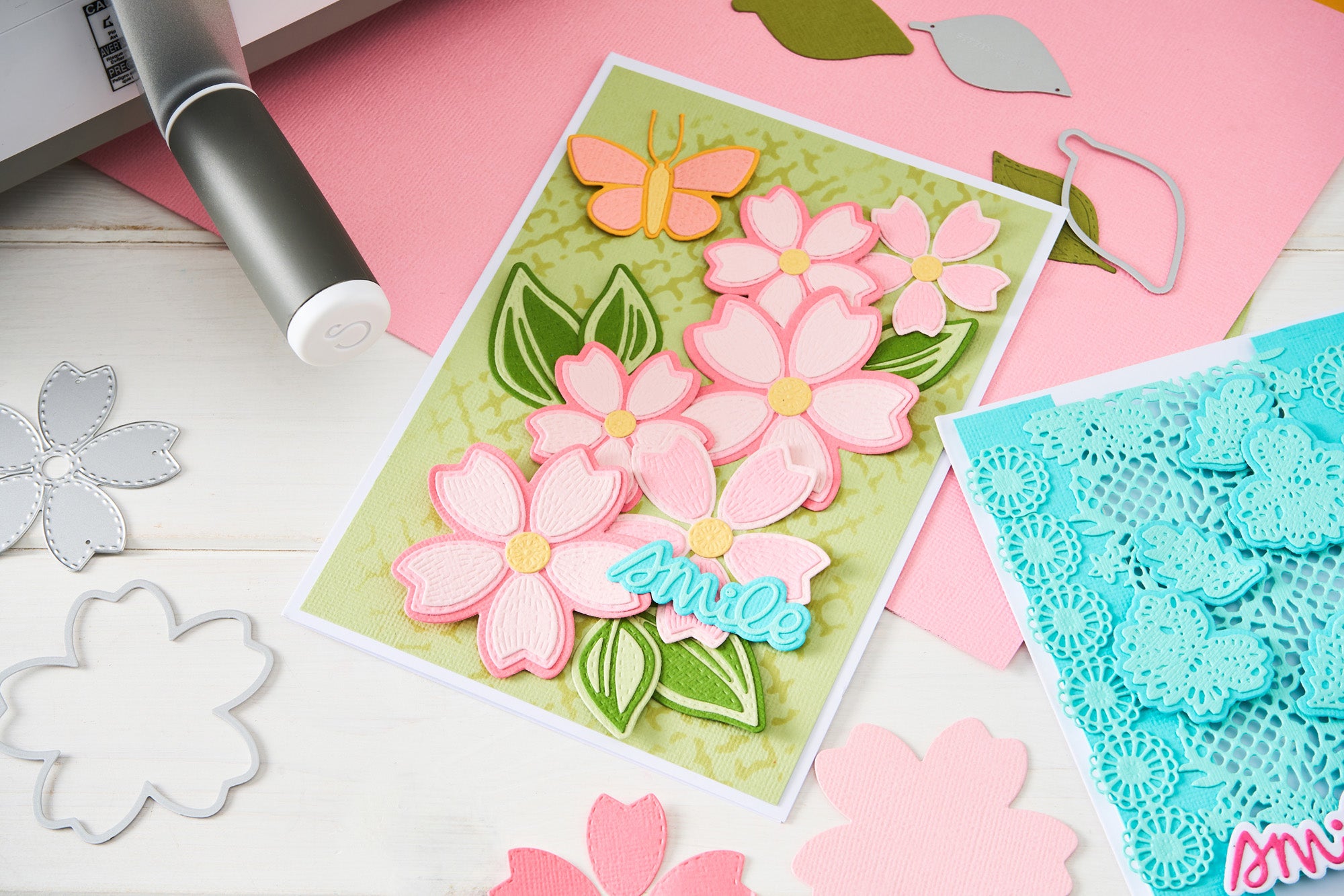 Sizzix Thinlits Die Set 17PK - Stitched Floral by Vicki Boutin