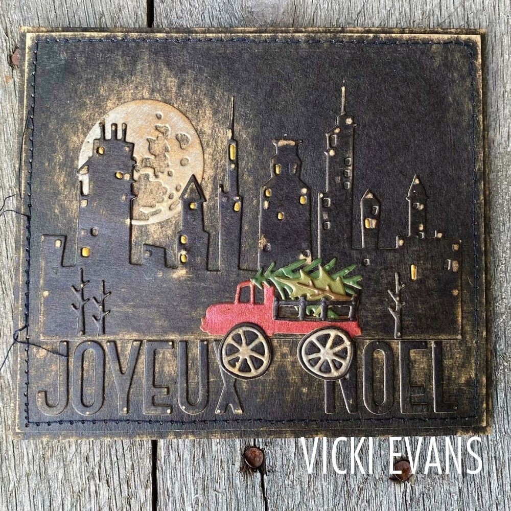 Vault Christmas Magic Sizzix Tim Holtz Thinlits Die