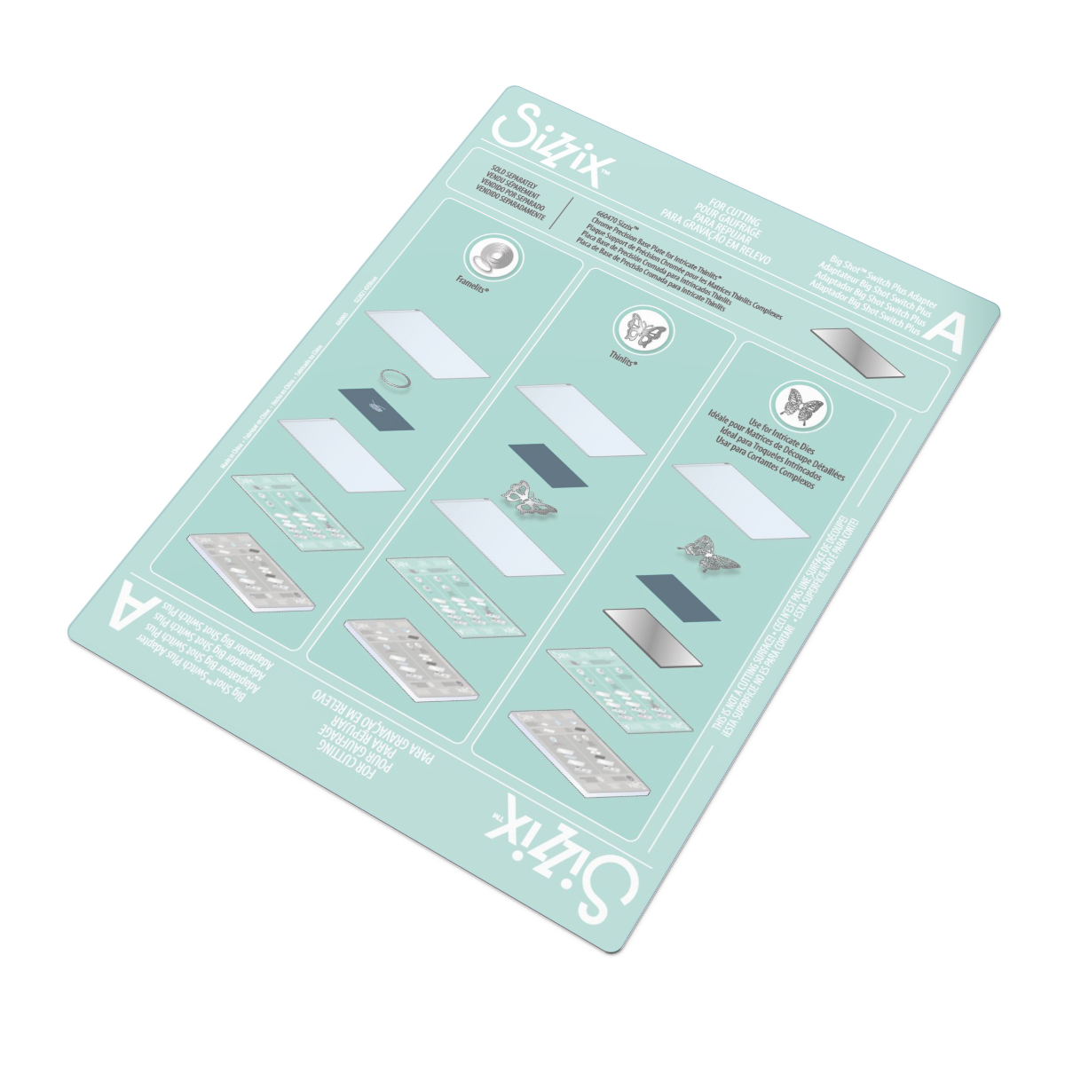 Sizzix Big Shot Switch Plus Accessory - Adapter A, Standard Sizzix Big Shot Switch Plus Accessory - Adapter A, Standard