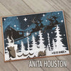 Thinlits Die Set 8PK - Reindeer Sleigh by Tim Holtz
