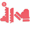 Sizzix Thinlits Die Set 6PK - Geo Heart Box