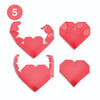 Sizzix Thinlits Die Set 6PK - Geo Heart Box
