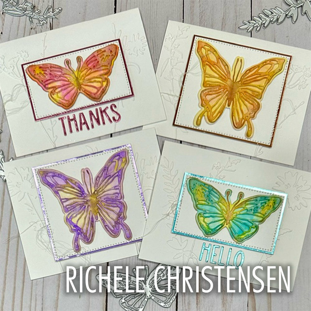 Gabarit d'estampe Sizzix Thinlits « Scribbly Butterfly by Tim Holtz » | Loisirs créatifs VBS Gabarit d'estampe Sizzix Thinlits « Scribbly Butterfly by Tim Holtz » | Loisirs créatifs VBS