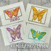 Sizzix Thinlits Die Set 4PKVault Scribbly Butterfly by Tim Holtz