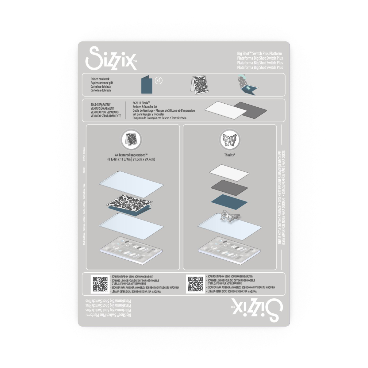 Sizzix Big Shot Switch Plus Accessory Platform, Standard